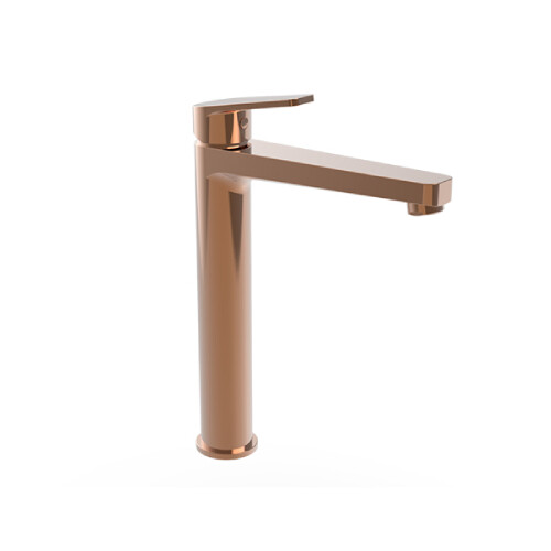 Bien Banyo - Bien Banyo Ferra Yüksek Tip Lavabo Bataryası Rose Gold