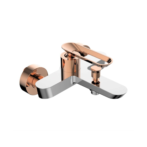 Bien Banyo - Bien Banyo Hermes Banyo Bataryası Krom-Rose Gold