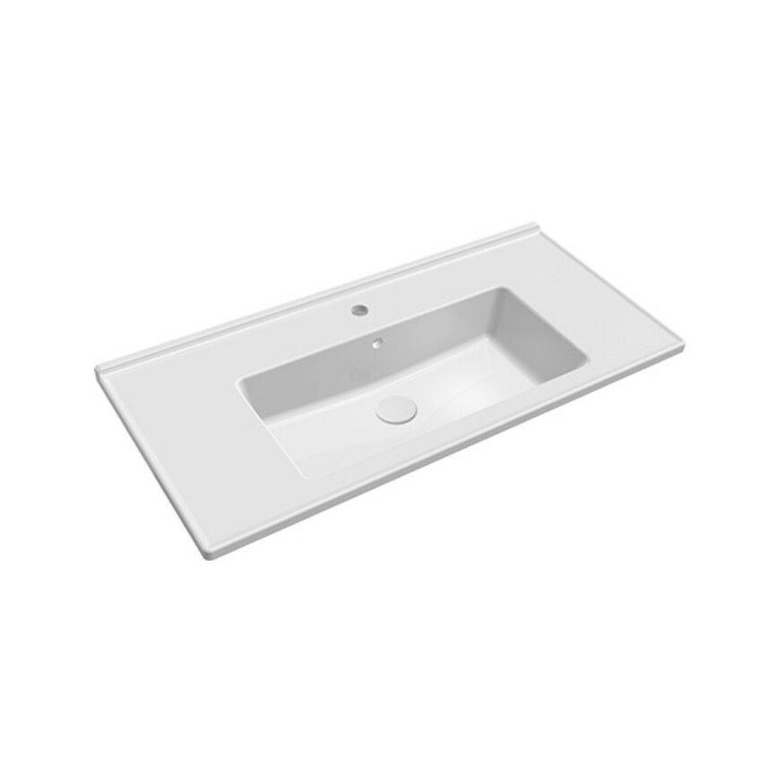 Bien Banyo Neptün Konsollu Lavabo 100 cm Beyaz - Bien Banyo