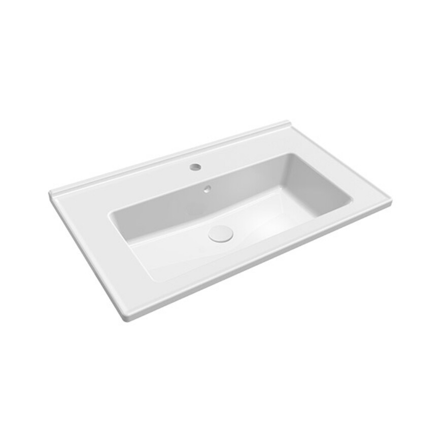 Bien Banyo Neptün Konsollu Lavabo 80 cm Beyaz - Bien Banyo