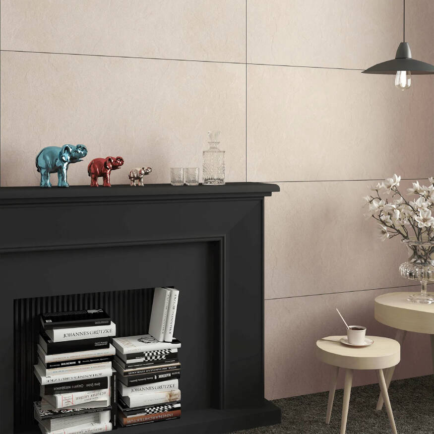 Bien Seramik 60x120 cm Crag Ivory Yer Karosu - 1