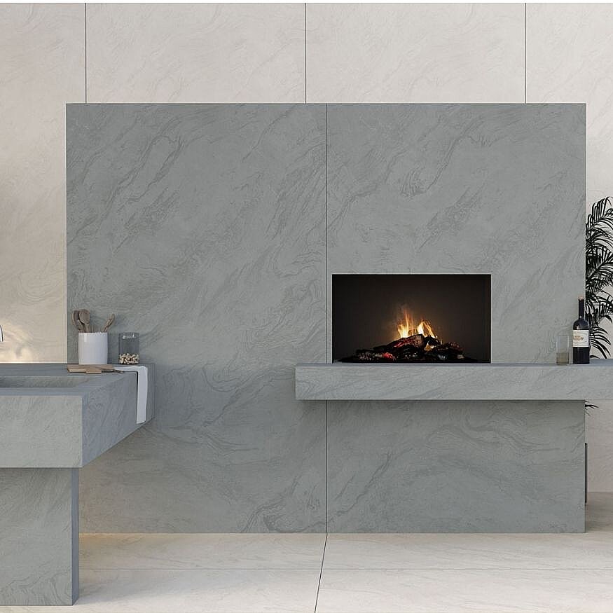 Bien Seramik BIQSLAB 120x280 cm Belle White Yer Karosu - 2