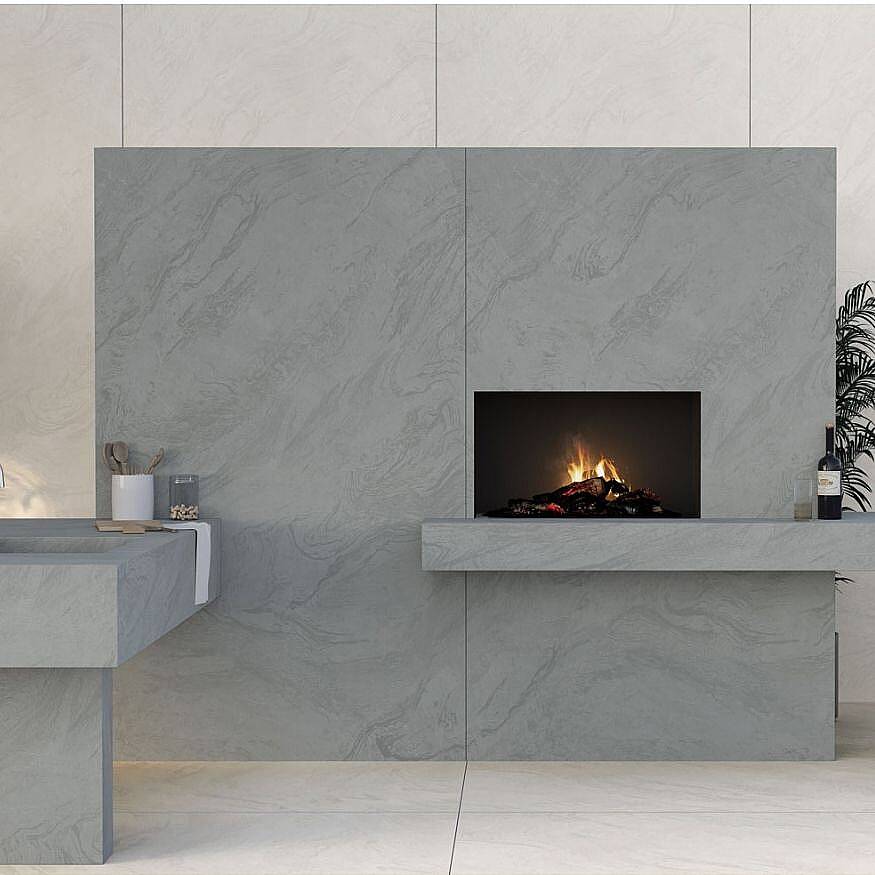 Bien Seramik BIQSLAB 120x280 cm Belle White Yer Karosu - 2