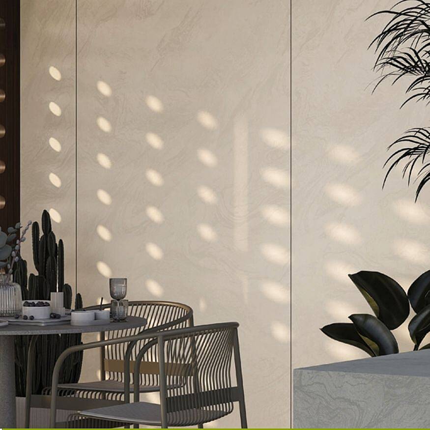 Bien Seramik BIQSLAB 120x280 cm Belle White Yer Karosu - 1