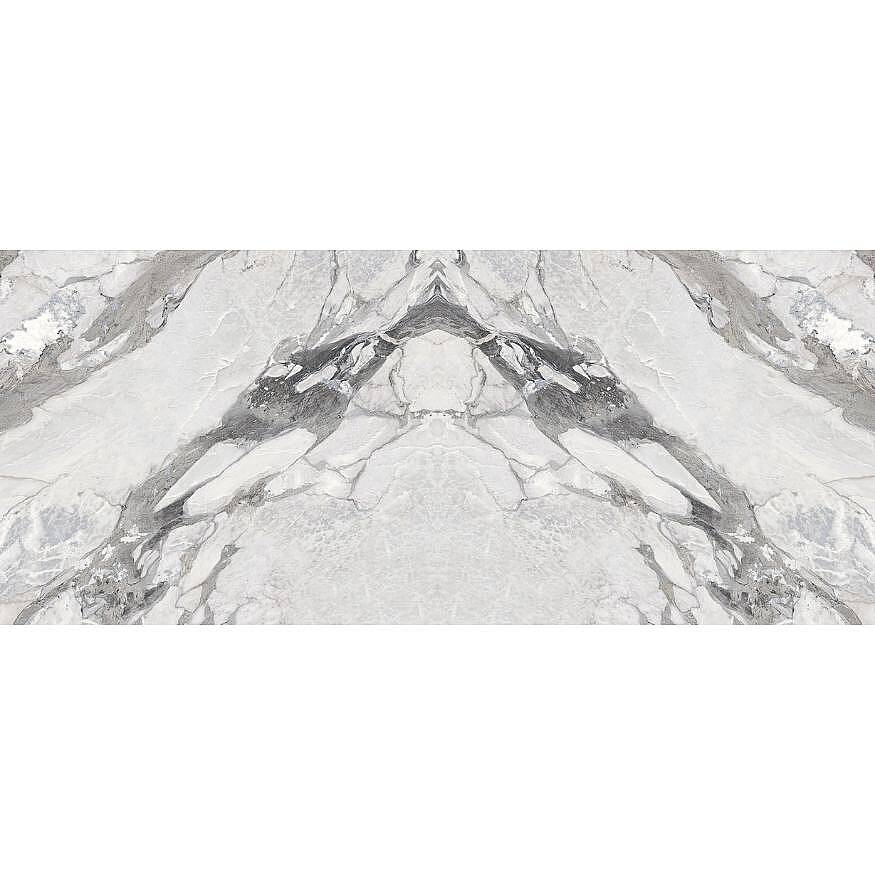 Bien Seramik BIQSLAB 120x280 cm Ophera Grey Bookmatch Duvar Karosu - 3