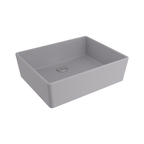 Bocchi Milano Çanak Lavabo 50 cm Mat Gri