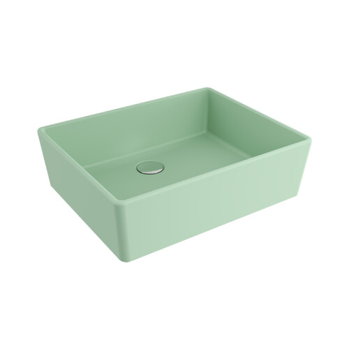 Bocchi Milano Çanak Lavabo 50 cm Mat Mint Yeşil