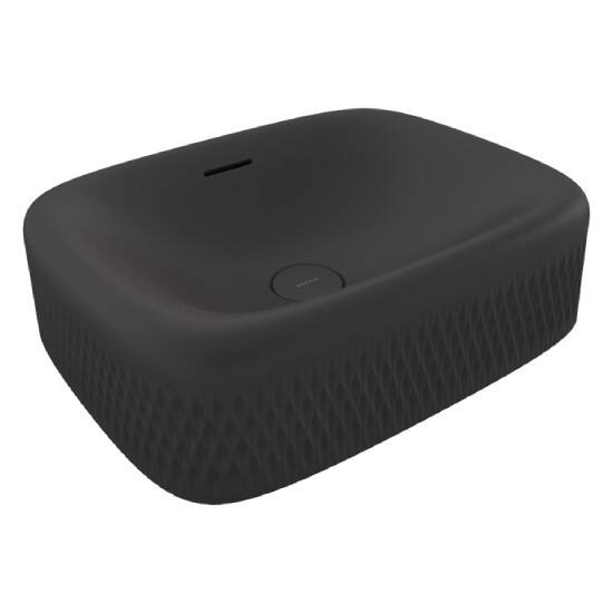 Bocchi New Age Tezgah Üstü Lavabo 55 cm Mat Antrasit - 1
