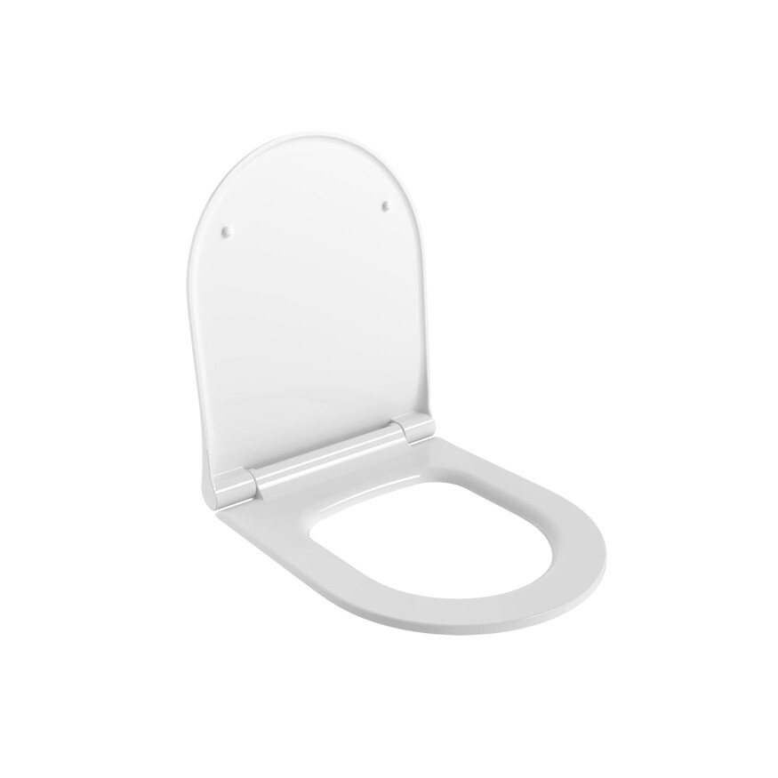 Bocchi Pure Slim Klozet Kapağı Parlak Beyaz - Bocchi