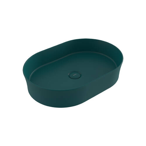 Bocchi Sottile Slim Line Çanak Lavabo 55 cm Mat Petrol Mavisi - 1