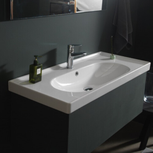 CeraStyle - Cerastyle Arya Etajerli Lavabo 100x45 cm