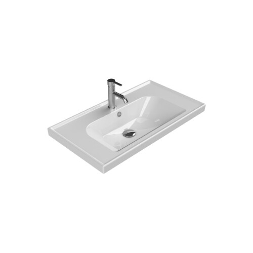 CeraStyle - Cerastyle Frame Etajerli Lavabo 80x45 cm