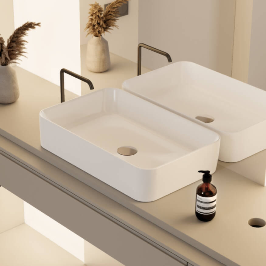 Cerastyle Hera Tezgah Üstü Lavabo 60x38 cm - 1