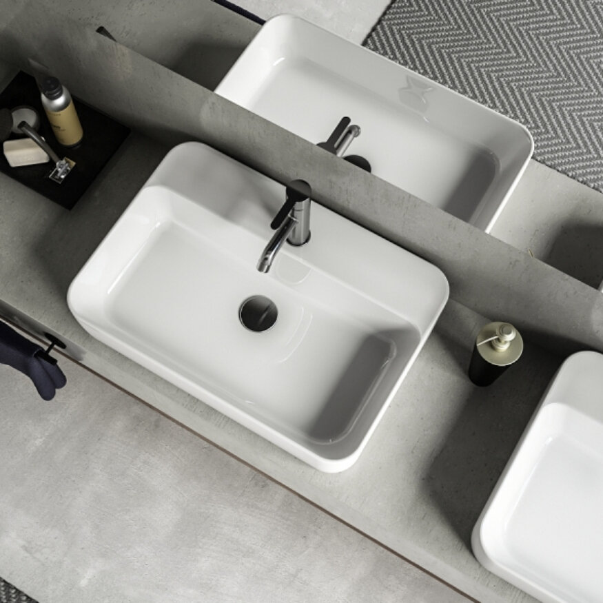 Cerastyle Hera Tezgah Üstü Lavabo 60x42 cm - 2