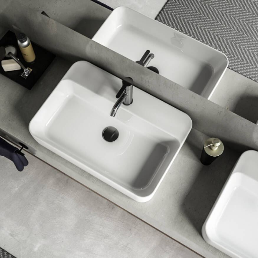 Cerastyle Hera Tezgah Üstü Lavabo 60x42 cm - 2