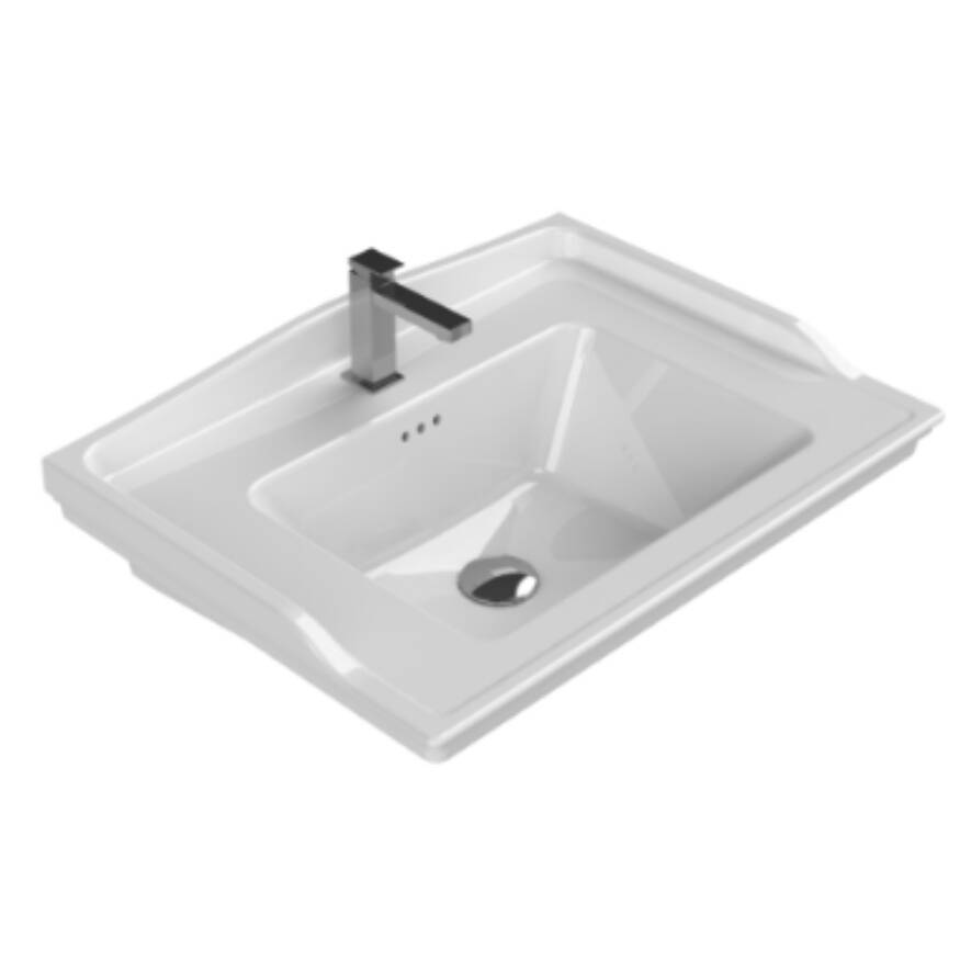 Cerastyle Kapadokya Etajerli Lavabo 80x48 cm - 2