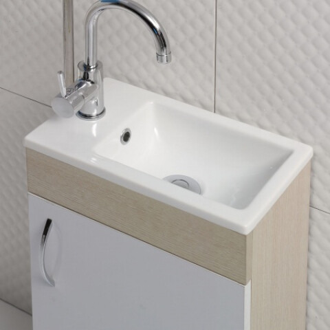 Cerastyle Mini L Lavabo 24x42 cm