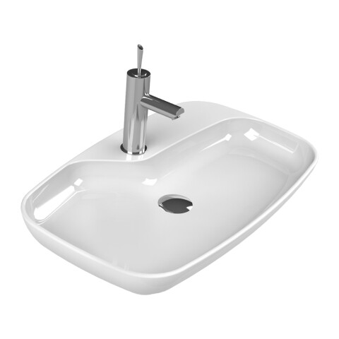 Cerastyle Nova Tezgah Üstü Lavabo 70x43 cm