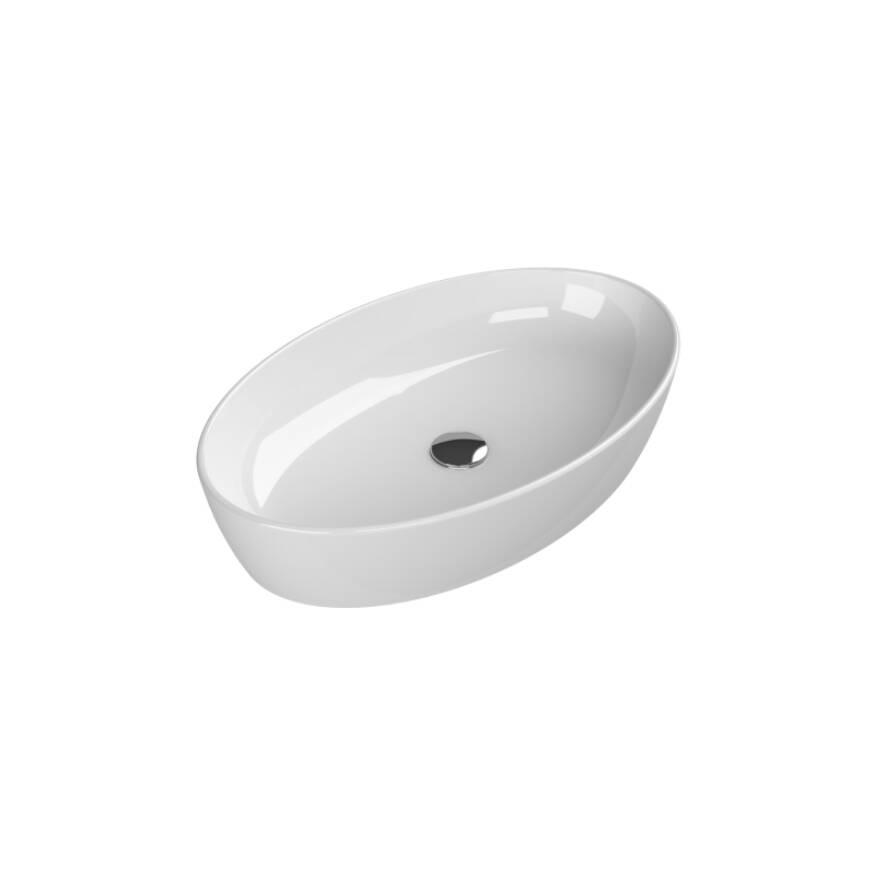 Cerastyle One Tezgah Üstü Deliksiz Lavabo 67x42 cm - 1