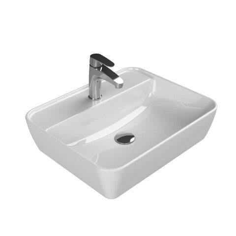 Cerastyle One Tezgah Üstü Lavabo 55x45 cm