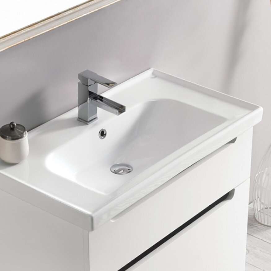Cerastyle Frame Etajerli Lavabo 70x45 cm - Cerastyle