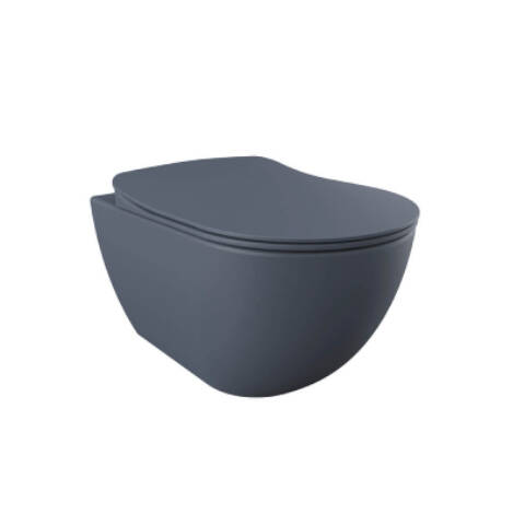 Creavit Free Kanalsız Asma Klozet Mat Basalt - 1