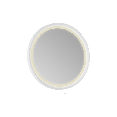 Creavit - Creavit Patara Yuvarlak LED Ayna 60 cm Mat Beyaz