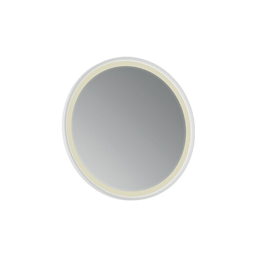Creavit Patara Yuvarlak LED Ayna 85 cm Mat Beyaz