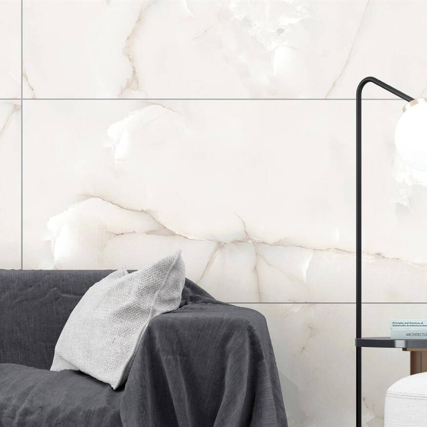 Duratiles 60x120 cm Neo Onix Beyaz Yer Karosu - 1