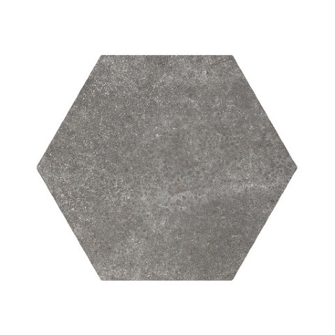 Equipe - Equipe 17,5x20 cm Hexatile Cement Black | Siyah Yer Karosu