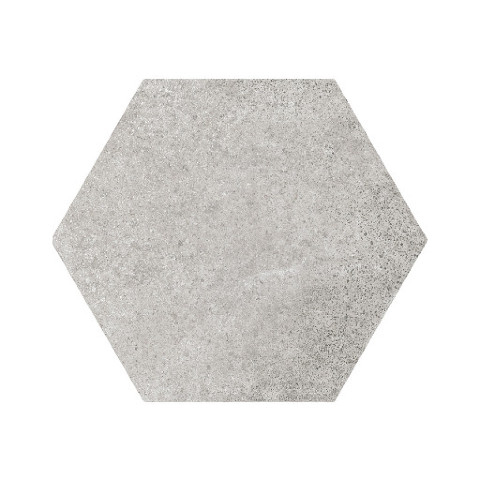 Equipe - Equipe 17,5x20 cm Hexatile Cement Grey | Gri Yer Karosu