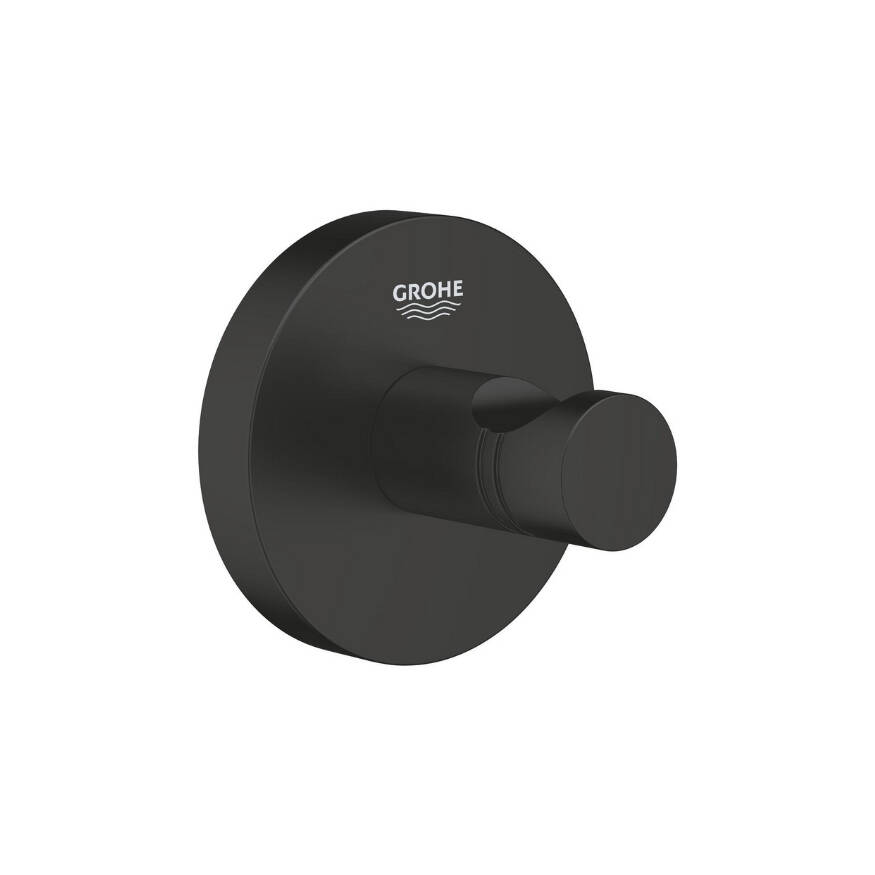 GROHE Essentials Siyah Havlu / Bornoz Askısı 1024602430 - 1
