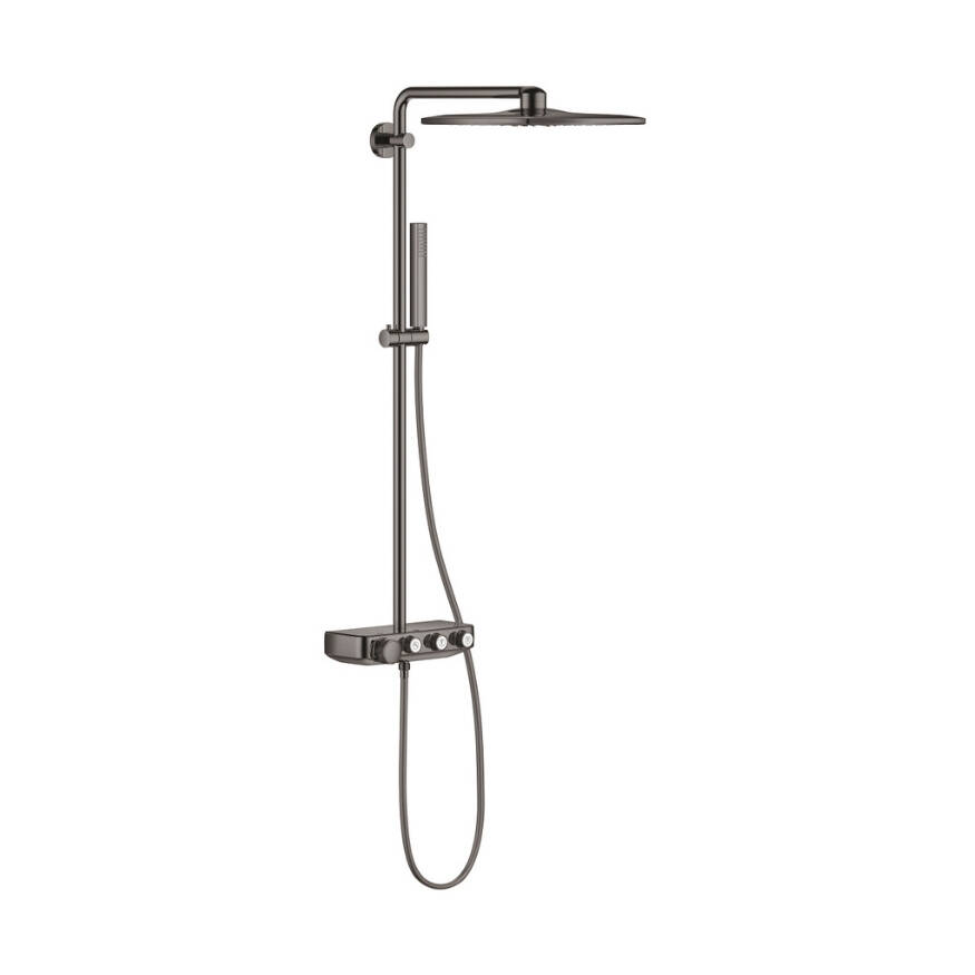 GROHE Euphoria SmartControl System 310 Cube Termostatik Bataryalı Duş Sistemi 26508A00 - 1