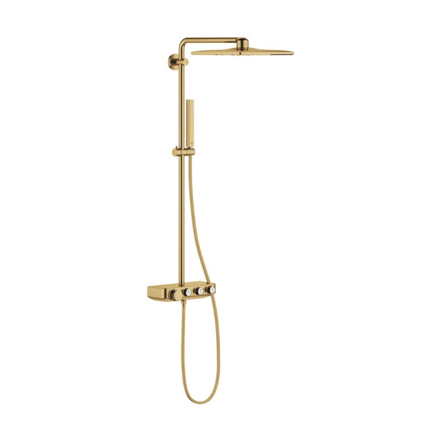 GROHE Euphoria SmartControl System 310 Cube Termostatik Bataryalı Duş Sistemi 26508GN0 - 1