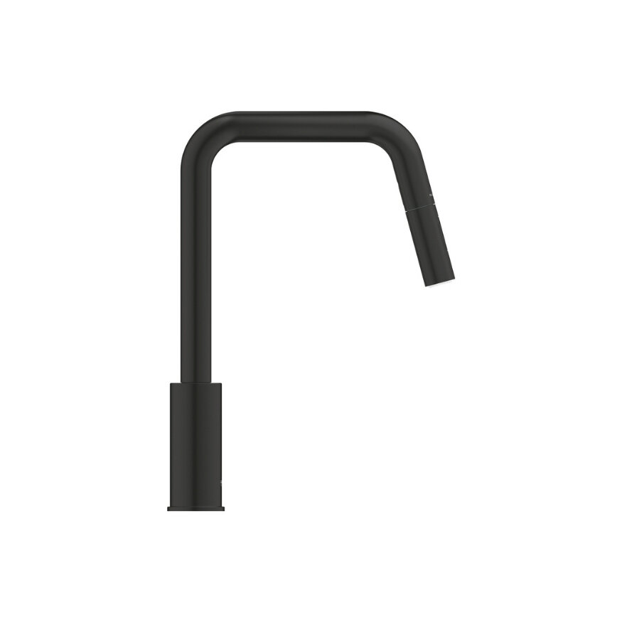 GROHE Eurosmart Spiralli Siyah Eviye Bataryası 306192430 - 2