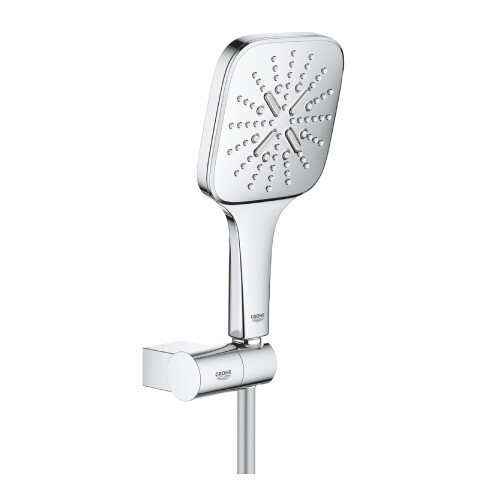 GROHE Rainshower SmartActive 130 Cube Duş Seti Ayarlanabilir Duş Askılı