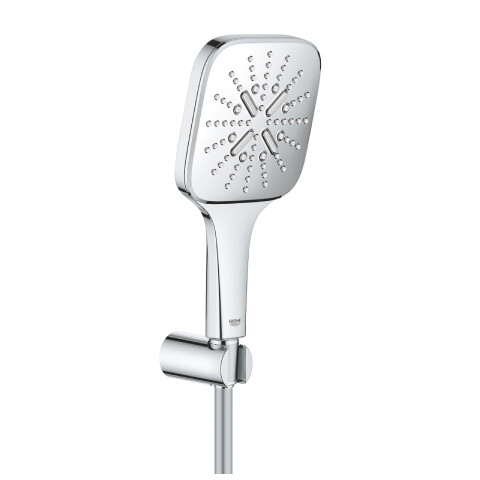 GROHE Rainshower SmartActive 130 Cube Duş Seti Duş Askılı