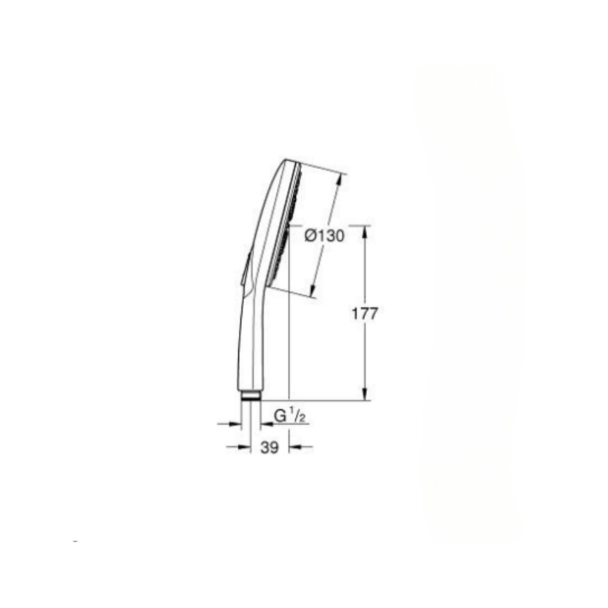 GROHE Rainshower SmartActive 130 El Duşu 3 Akışlı 22127KF0 - 5