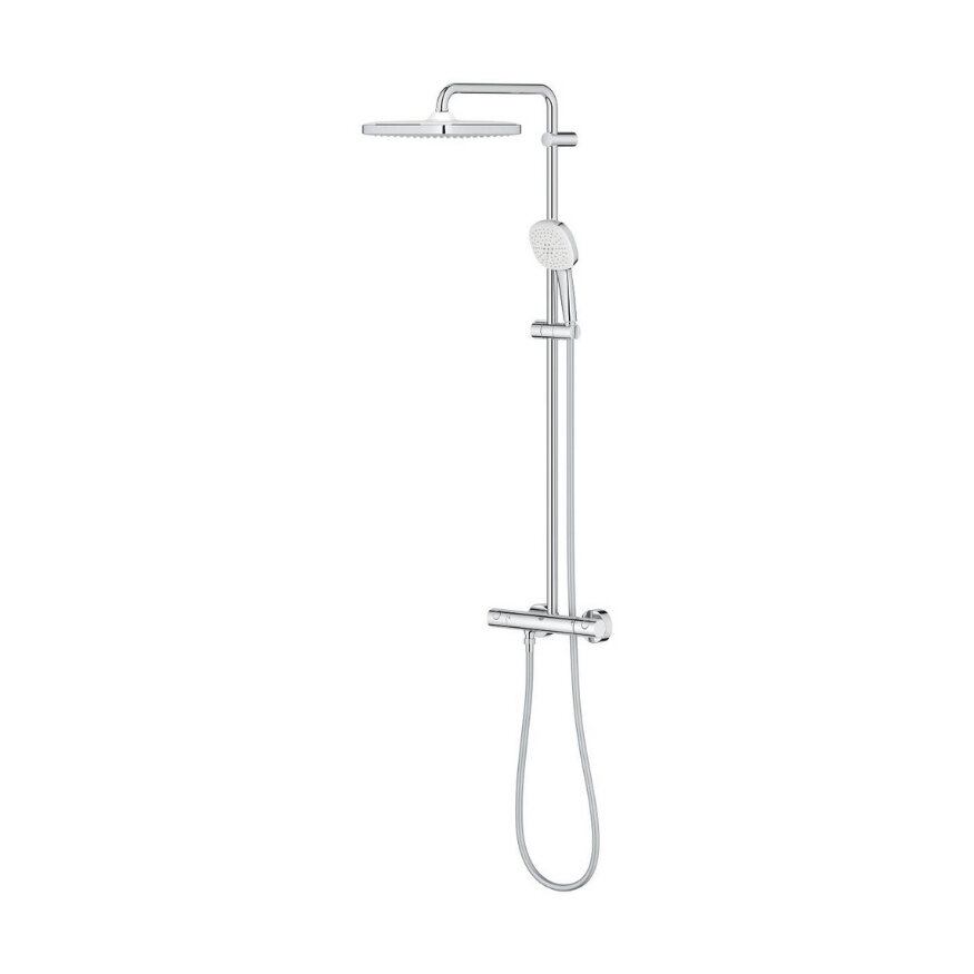 GROHE Tempesta System 250 Cube Duvara Monte Termostatik Banyo Bataryalı Duş Sistemi 26689001 - Grohe