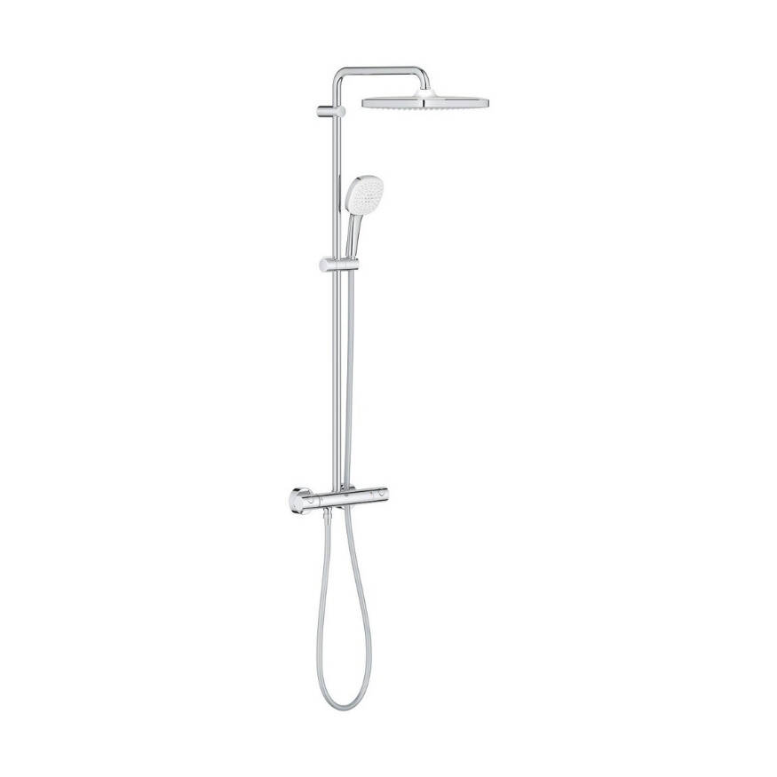GROHE Tempesta System 250 Cube Duvara Monte Termostatik Banyo Bataryalı Duş Sistemi 26689001 - 2
