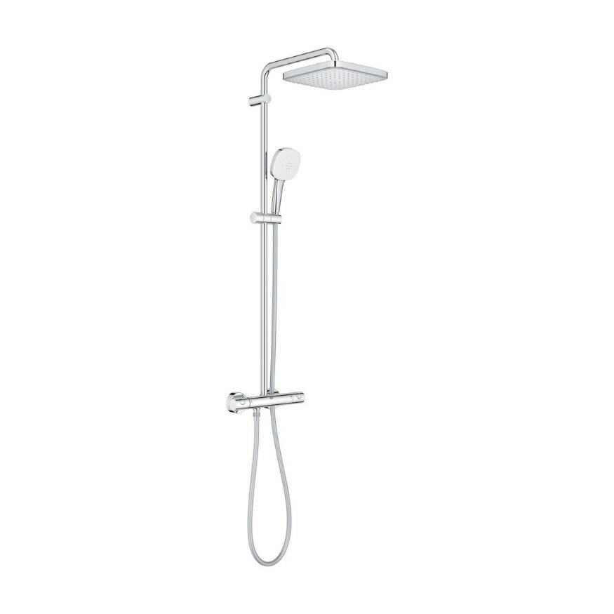 GROHE Tempesta System 250 Cube Duvara Monte Termostatik Banyo Bataryalı Duş Sistemi 26689001 - 3