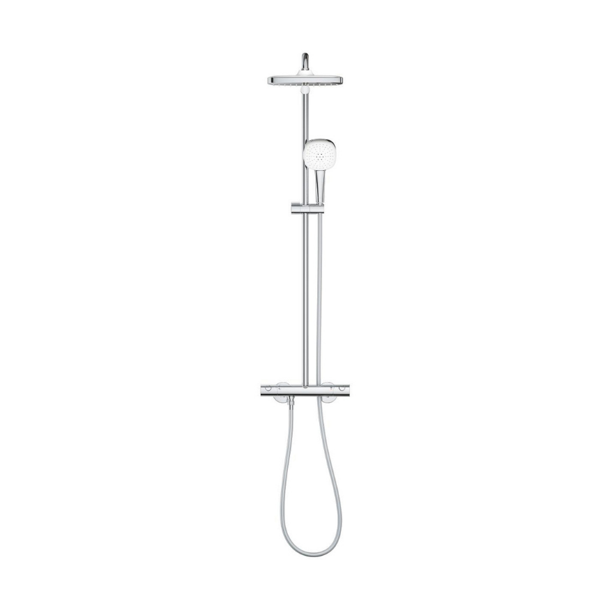 GROHE Tempesta System 250 Cube Duvara Monte Termostatik Banyo Bataryalı Duş Sistemi 26689001 - 4