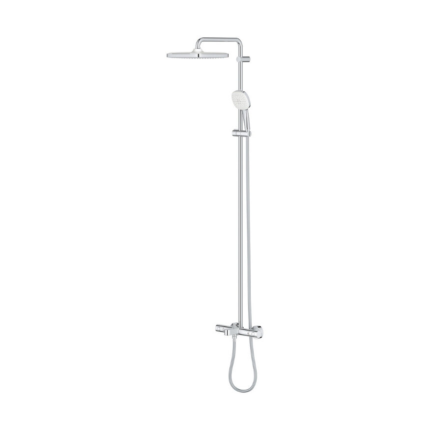 GROHE Tempesta System 250 Cube Duvara Monte Termostatik Banyo Bataryalı Duş Sistemi 26691001 - 2