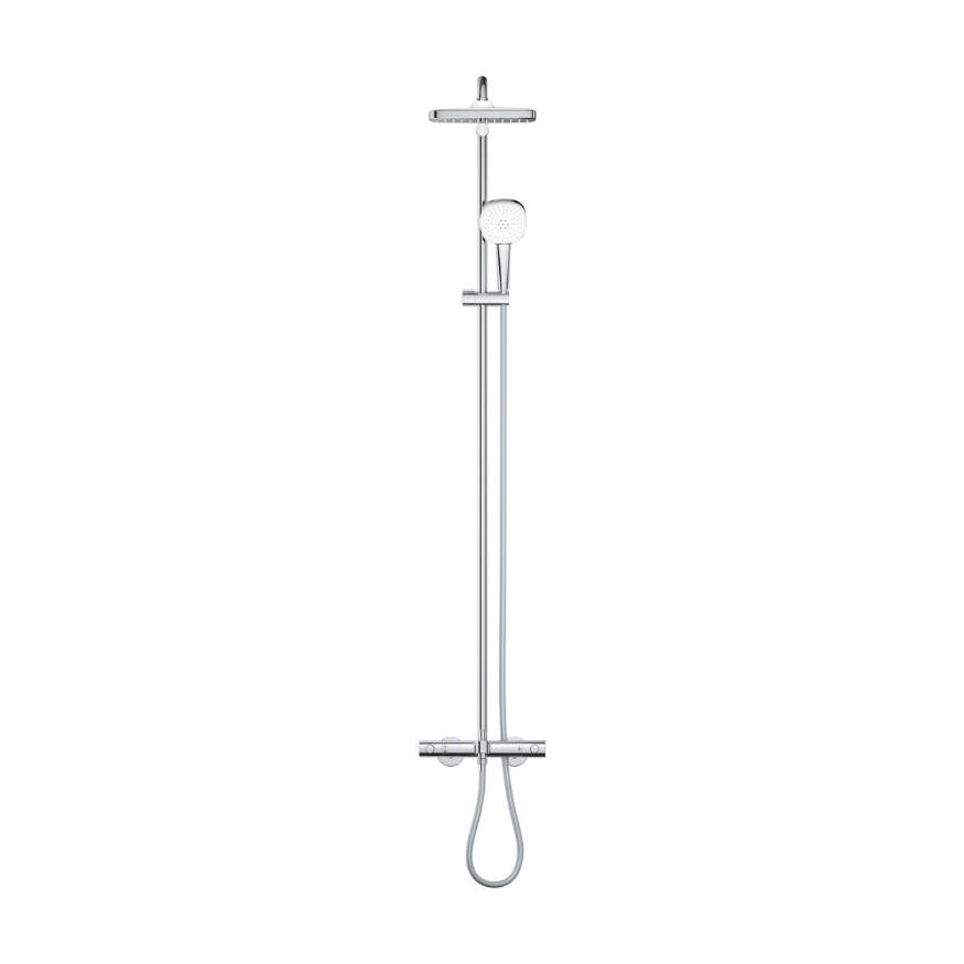 GROHE Tempesta System 250 Cube Duvara Monte Termostatik Banyo Bataryalı Duş Sistemi 26691001 - 3
