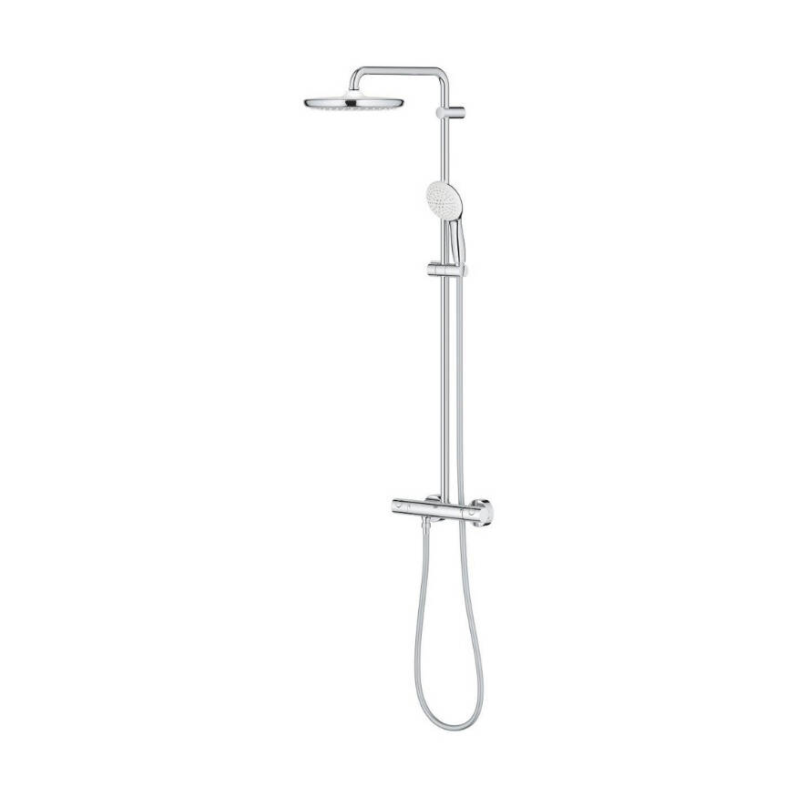 GROHE Tempesta System 250 Duvara Monte Termostatik Banyo Bataryalı Duş Sistemi 26670001 - 2