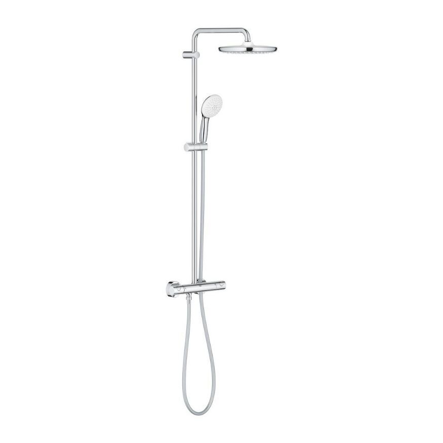 GROHE Tempesta System 250 Duvara Monte Termostatik Banyo Bataryalı Duş Sistemi 26670001 - Grohe