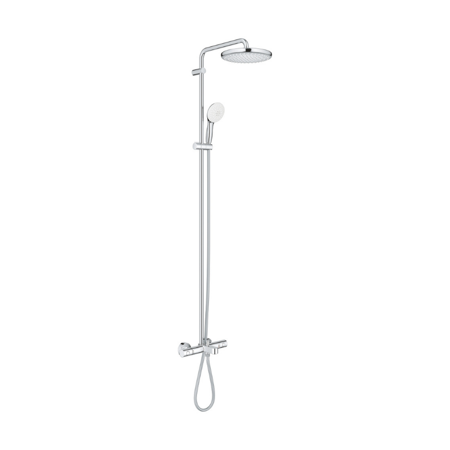 GROHE Tempesta System 250 Duvara Monte Termostatik Banyo Bataryalı Duş Sistemi 26672001 - 2
