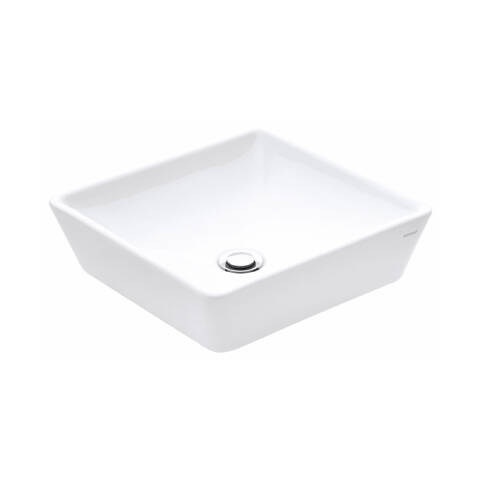 Lucco Decente Tezgah Üstü Lavabo 40 cm Beyaz - 4