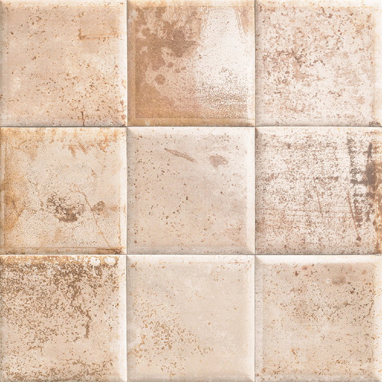 MAINZU Ceramica - Mainzu 20x20 cm Tin Tile Cream Duvar Karosu