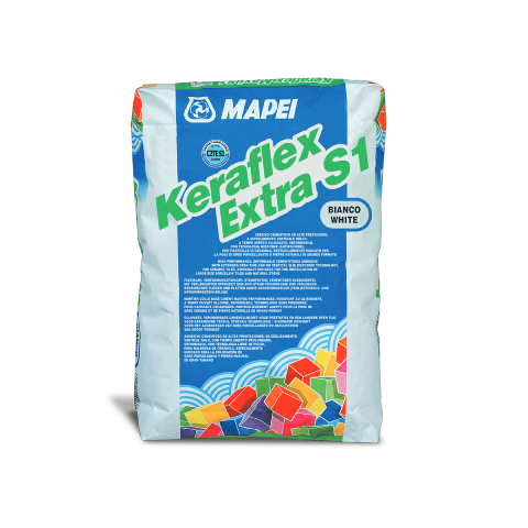 MAPEI Keraflex Extra S1 Çimento Esaslı Seramik Yapıştırıcısı Beyaz